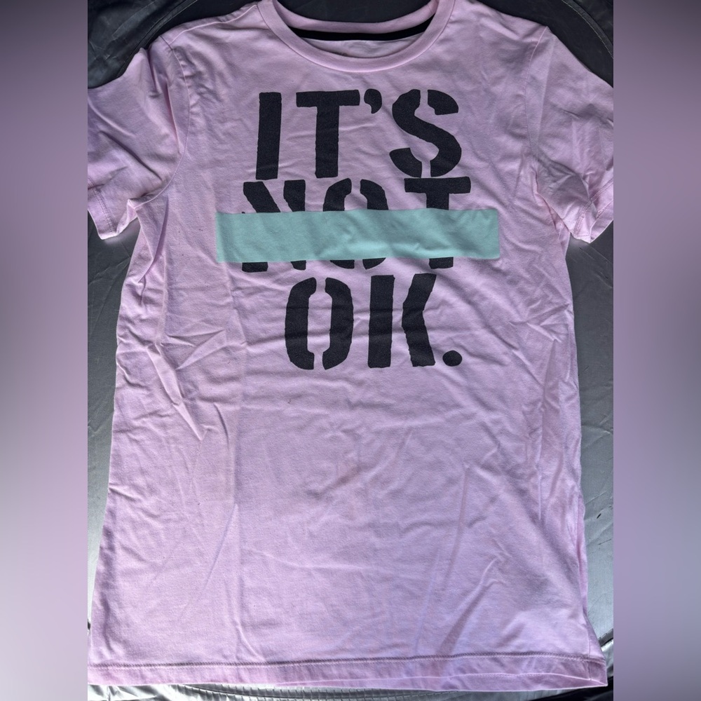 Epic Threads Light Pink “It’s /Not/ Ok” T-Shirt